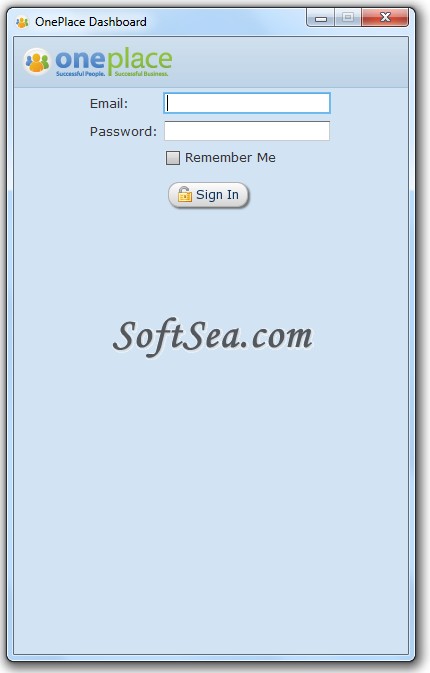 OnePlace Dashboard Screenshot