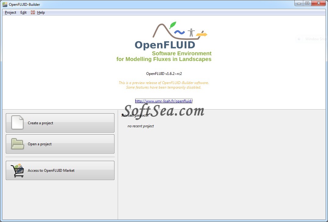 OpenFLUID Screenshot