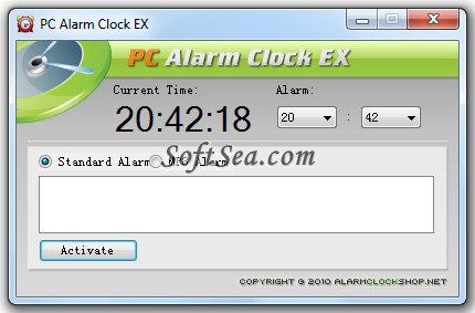 PC Alarm Clock EX Screenshot
