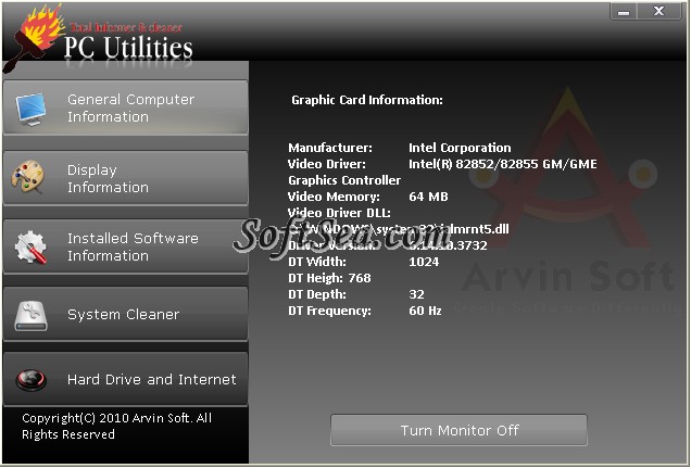 PC Utilities Screenshot