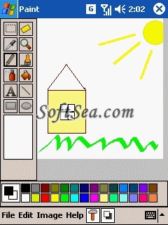 PDAcraft Paint Screenshot