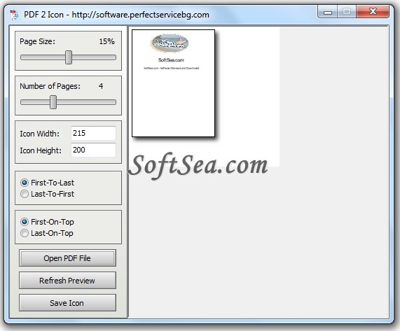 PDF 2 Icon Screenshot