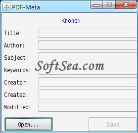 PDF Meta Screenshot