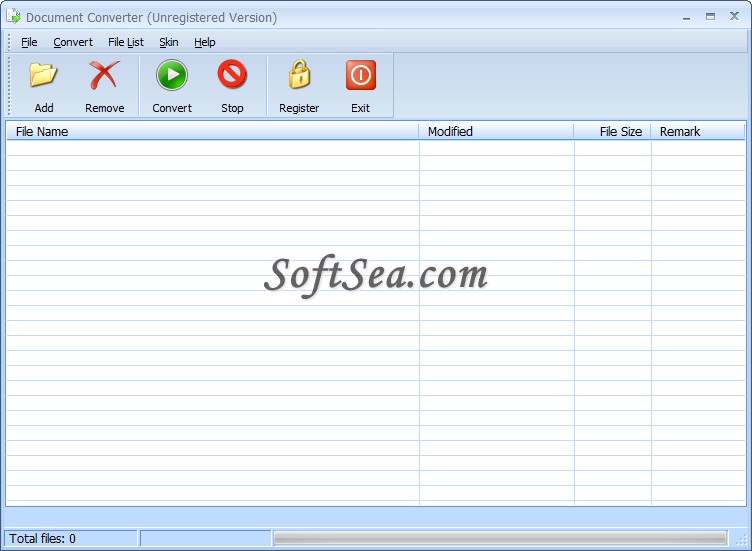 PDFArea Document Converter Screenshot