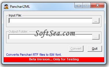 Panchari2ML Screenshot