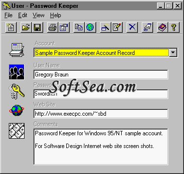 Password Keeper Screenshot