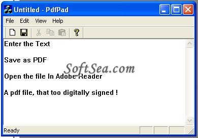 PdfPad Screenshot