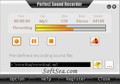 Perfect Sound Recorder Screenshot