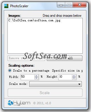 PhotoScaler Screenshot