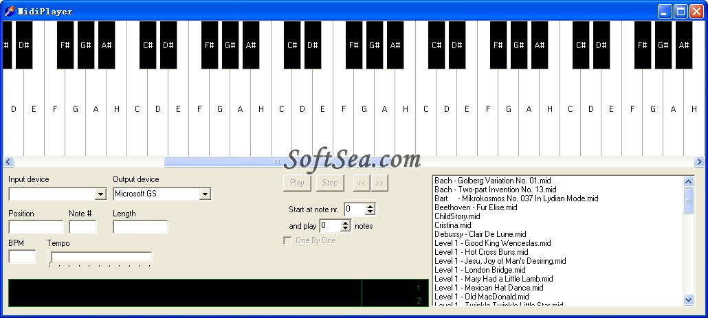 PianoTrainer Screenshot