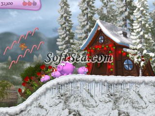 Piggly Christmas Edition Screenshot