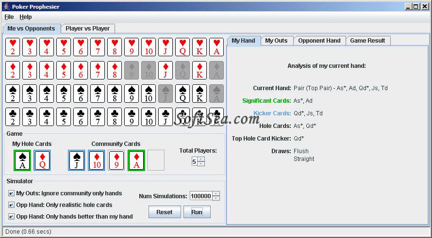 Poker Prophesier Screenshot