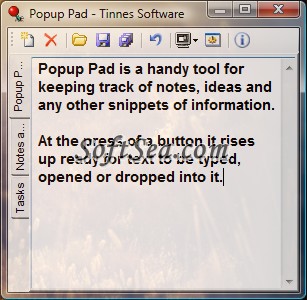 Popup Pad Screenshot
