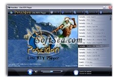 Poseidon - Live RTV Player Screenshot