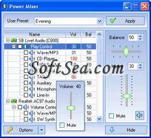 Power Mixer Screenshot
