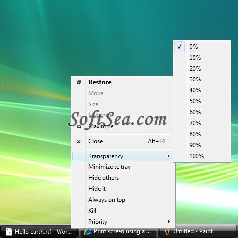 Process Manager for Windows Screenshot