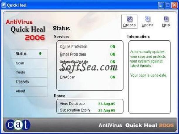 Quick Heal AntiVirus Plus Screenshot