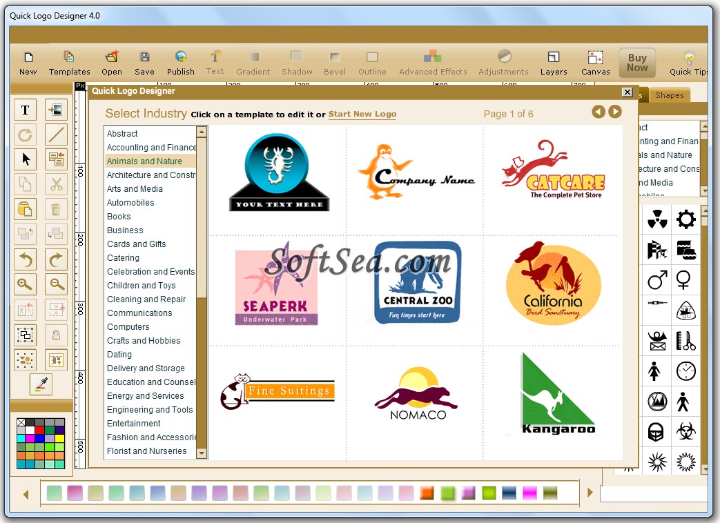 Quick Logo Designer Screenshot