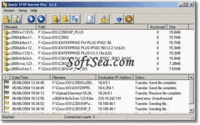 QuickTFTP Desktop Pro Screenshot
