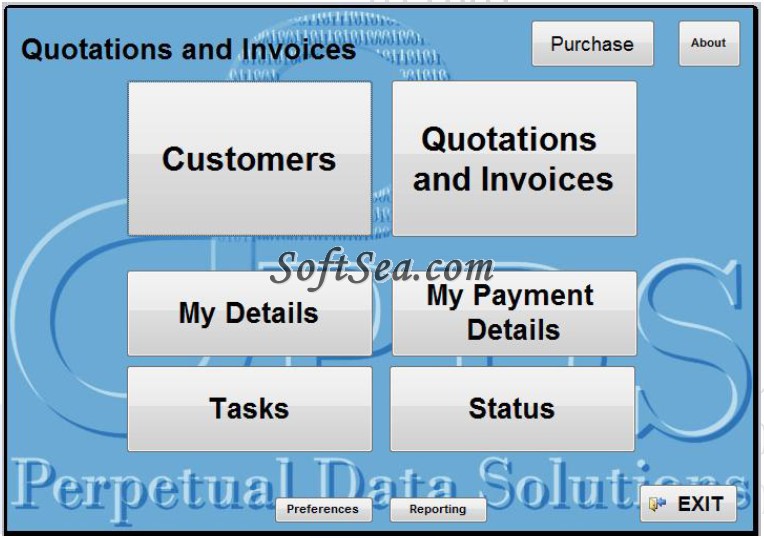 Quotations and Invoices Screenshot