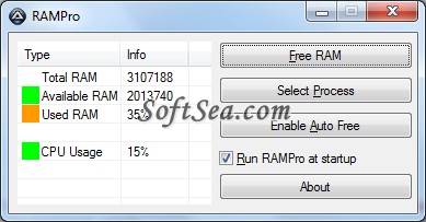 RAMPro Screenshot