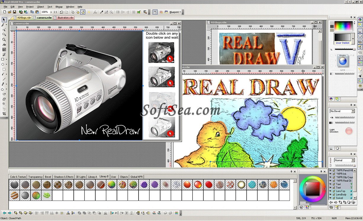 Real-DRAW PRO Screenshot