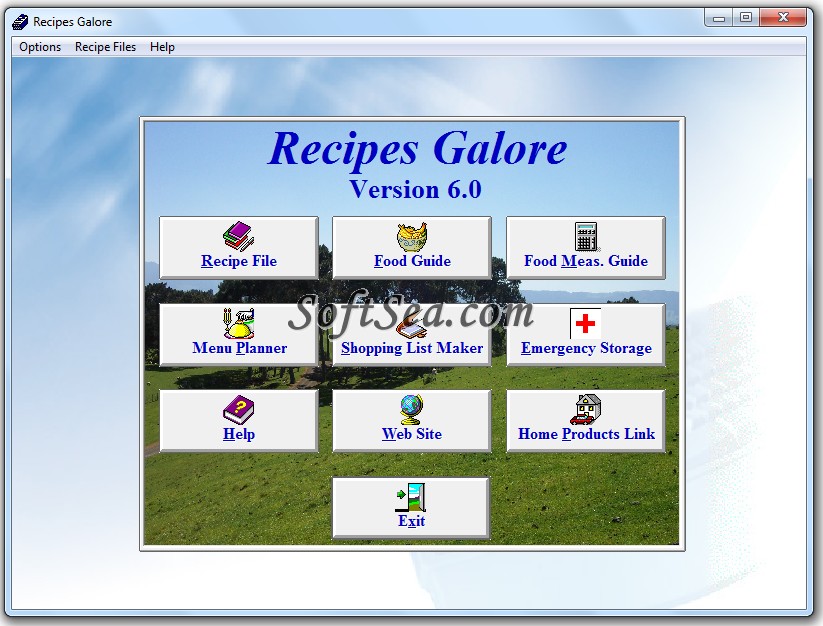 Recipes Galore Screenshot
