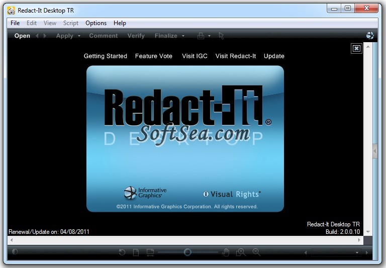 Redact-It Desktop Screenshot