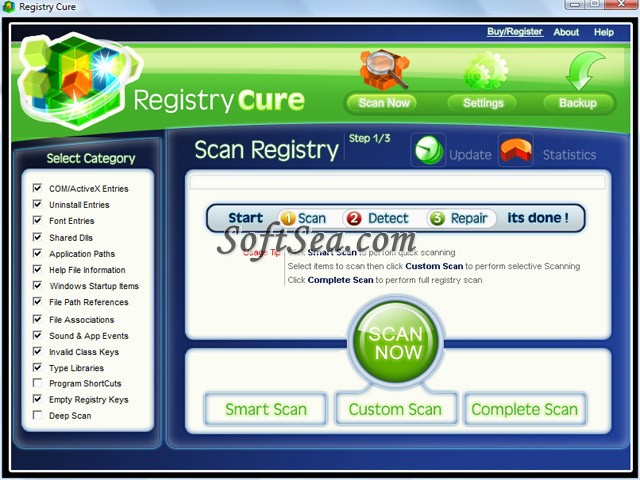 Registry Cure Screenshot