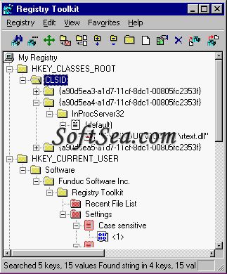 Registry Toolkit Screenshot