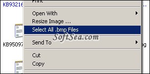 Right Click File Selector Screenshot
