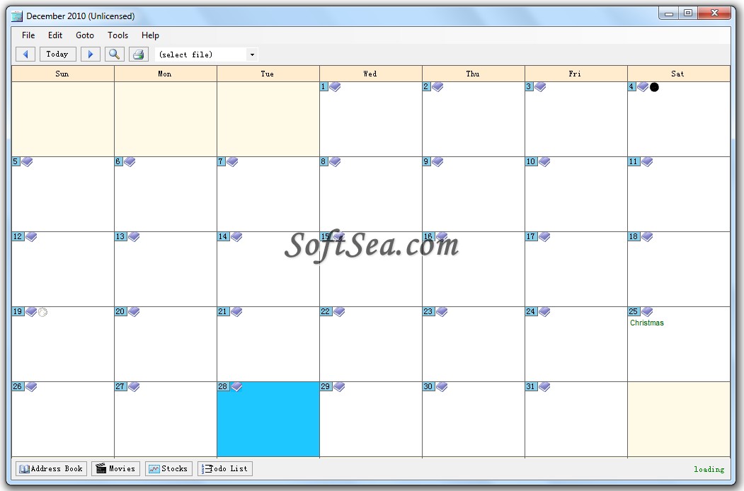 Runningman Calendar Screenshot