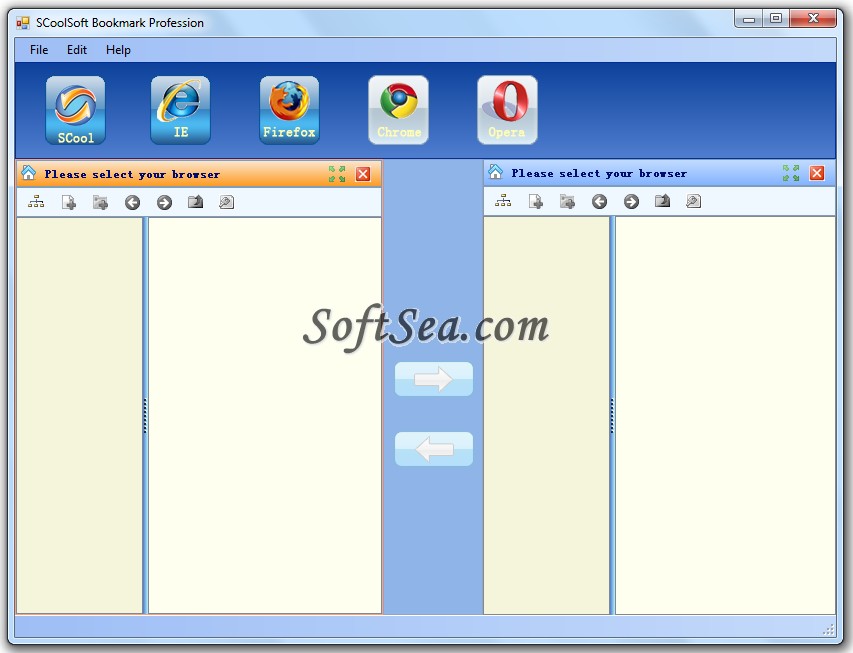 SCoolSoft Bookmark Profession Screenshot