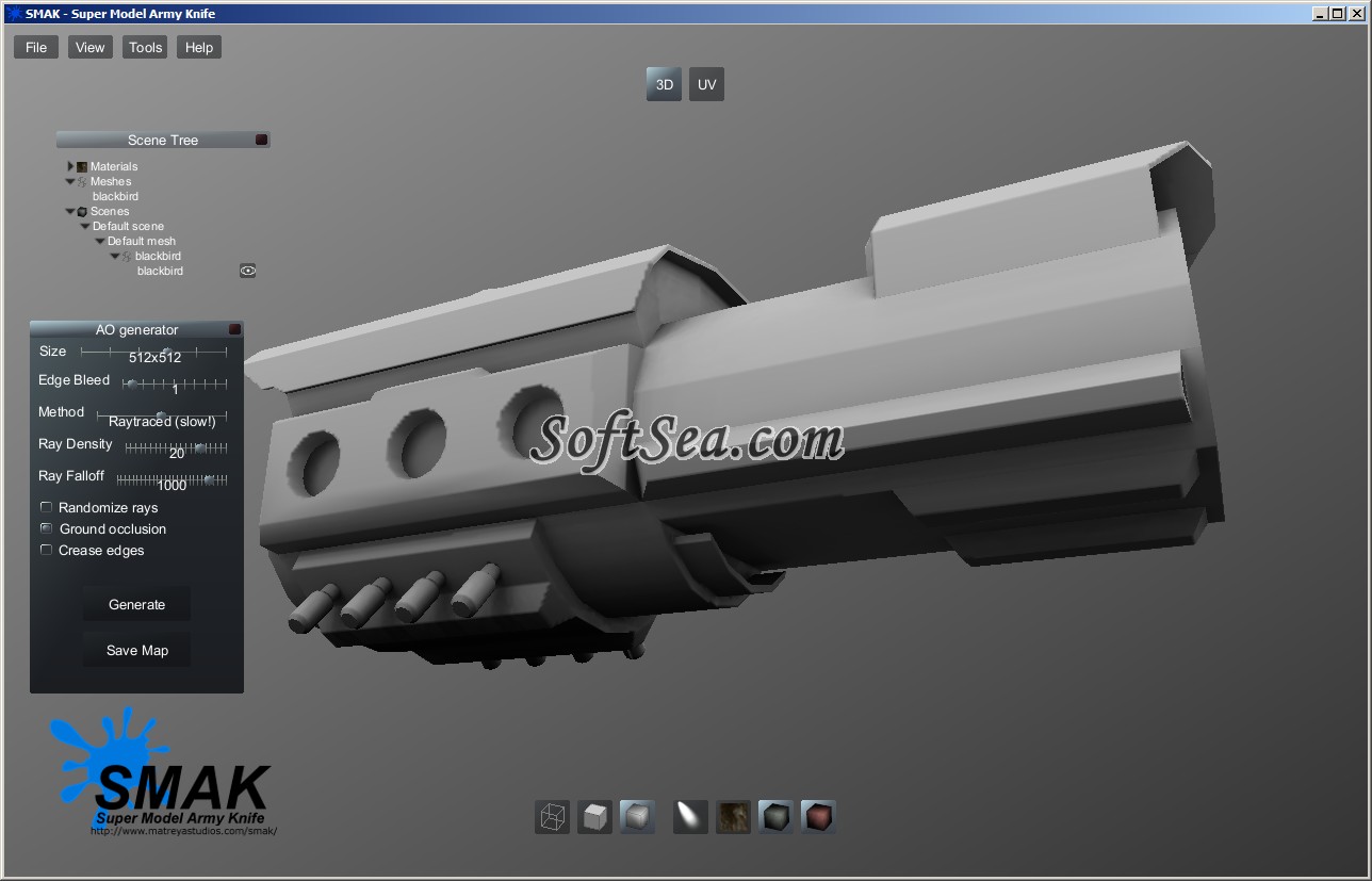 SMAK - Super Model Army Knife Screenshot