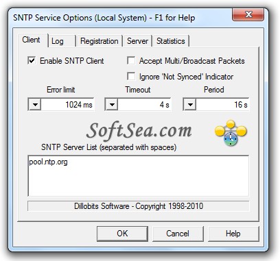 SNTP Service (64-bit) Screenshot