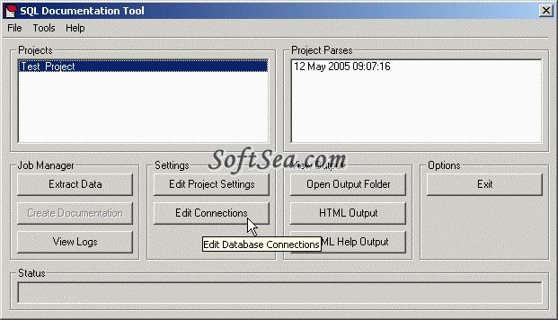 SQL Documentation Tool Screenshot