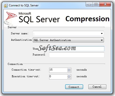 SQL Server Compression Estimator Screenshot