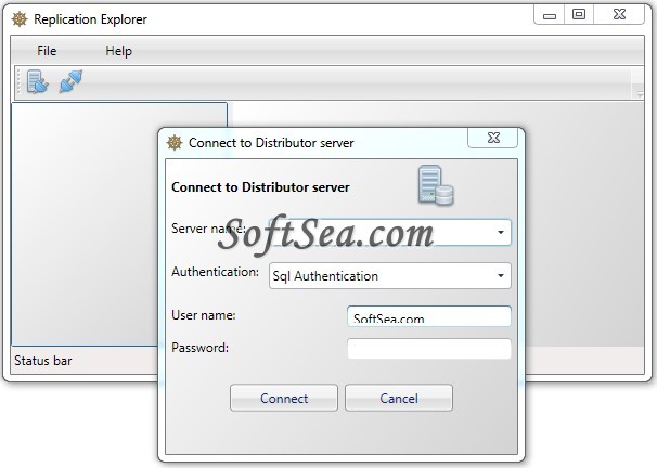 SQL Server Replication Explorer Screenshot