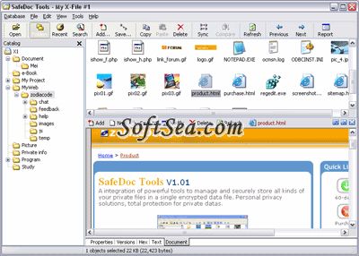 SafeDoc Tools Screenshot