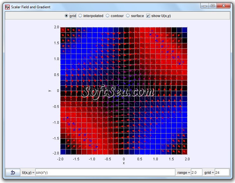 Scalar Field Gradient Model Screenshot