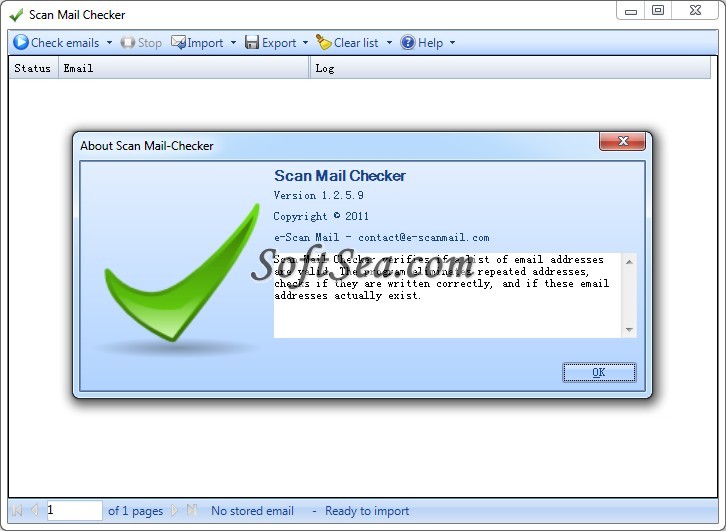 Scan Mail Checker Screenshot