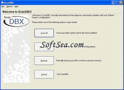 ScanDBX Screenshot
