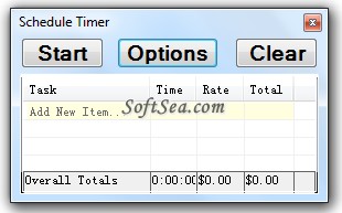 Schedule Timer Screenshot