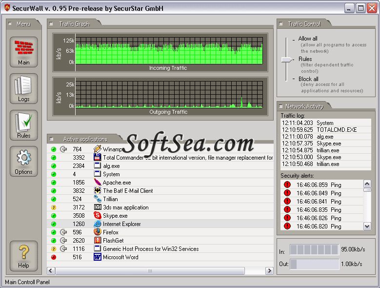 SecurWall Screenshot