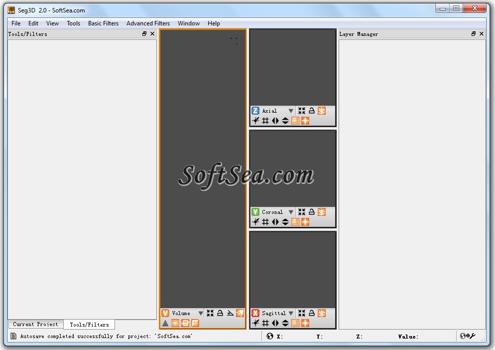 Seg3D Screenshot