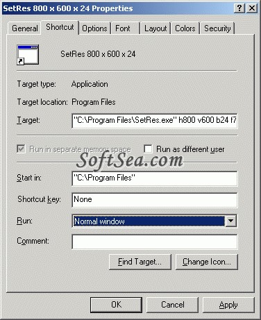 SetRes Multi Monitor Screenshot