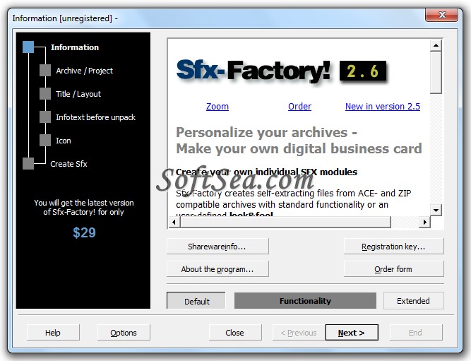 Sfx-Factory Screenshot