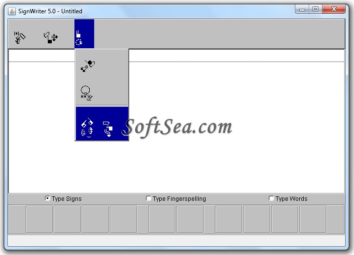 SignWriter Screenshot