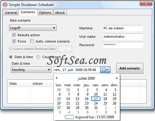 Simple Shutdown Scheduler Screenshot