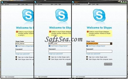 Skype Launcher Screenshot